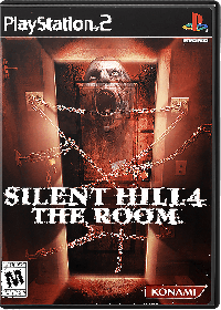 Silent Hill 4: The Room Playstation 2 US box art